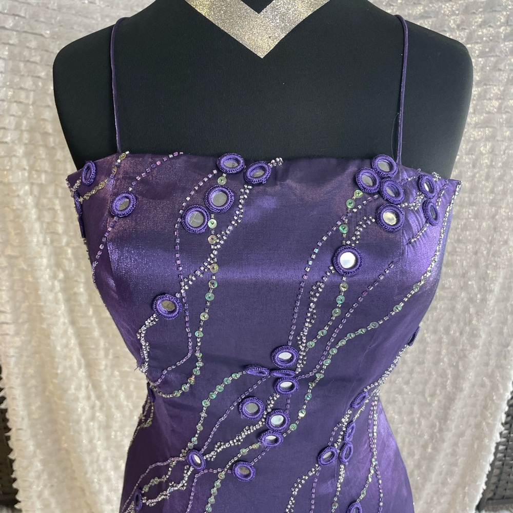 Purple Joli Prom Formal Dress - Picture 3 of 4